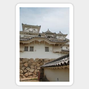 Castle at Himeji, Kansai, Japan Sticker